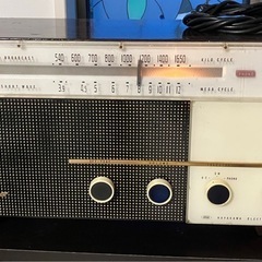 ふる〜い真空管ラジオ