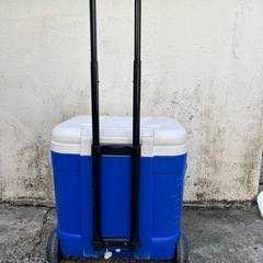 US🇺🇸iGloo アイスキューブ取手付きホイールクーラーボックスビーチパーティキャンプ飲み会宴会🍉プロフ必読の画像