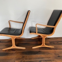 天童木工のヘロンチェア 2脚セット ヴィンテージ