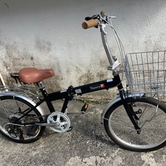 6段ギア‼️20インチ軽量折りたたみ自転車街乗り通勤車通学車🍉プ...