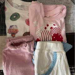 洋服4枚　80-95cm 女の子の画像