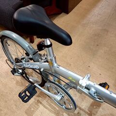 5/18売済Year 折りたたみ自転車 pickup 20インチ ミニヴェロ シルバー DAHONの画像