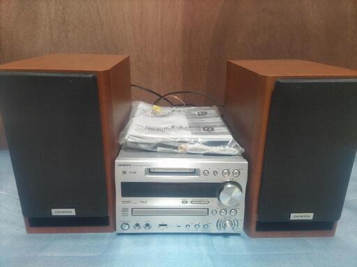 稼働品】ONKYO オンキョー コンポ FR-N7XX / スピーカー D-N7XX