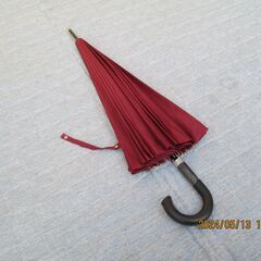 ★☆ 和風洋傘 エンジ色 ☆★の画像