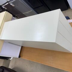 【リサイクルショップどりーむ荒田】 No.3142 棚 幅115cm×奥行36cm×高さ67.5㎝ インテリア 家具 ラック の画像