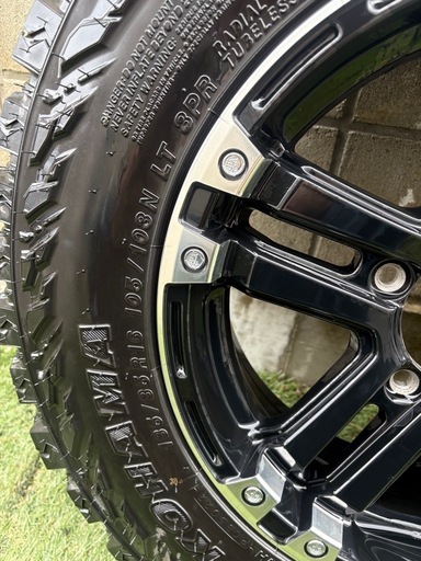 お話し中 ジムニー　 ヨコハマジオランダー185/85R16 MT G003タイヤホイールセット(オマケ付き)