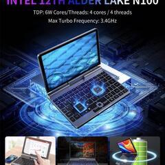8インチ ミニパソコン ミニPC タッチスクリーン ポータブル ノートパソコンの画像