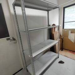 軽中量ラック 耐荷重200kgタイプ 4段 幅 1200mm 奥行450mm 高さ 1800mm 倉庫 ガレージ 棚 収納棚 収納ラック 東京都港区 直接引き取りのみの画像