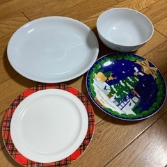 あげます　お皿4枚セット　KFC