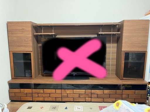 ニトリ　テレビ台　テレビボード　テレビキャビネット　レンガ風 格安ニトリテレビボードテレビキャビネットレンガ風本日限定