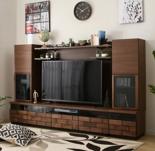 ニトリ　テレビ台　テレビボード　テレビキャビネット　レンガ風 ニトリテレビボード レンガ風