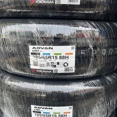 値上がり前に！25年製！185/65R15ヨコハマタイヤADVA...