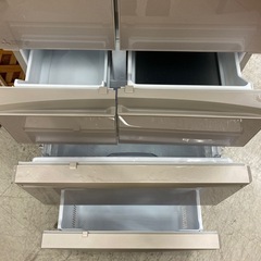 【愛品館江戸川店】保証充実 三菱 2022年製 517L 6ドア冷凍冷蔵庫 MR-WX52H-Cの画像