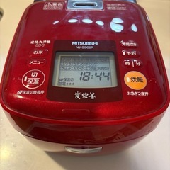 三菱IHジャー炊飯器　NJ-SS06R 3合炊き
