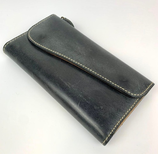 新品レザー ヌメ革 長財布