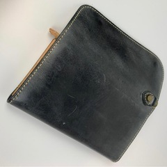 新品レザー ヌメ革 長財布の画像