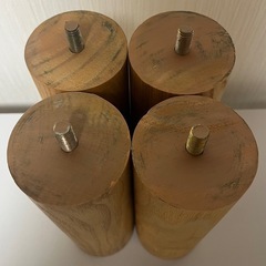 無印良品 木製脚 旧型 20.5cmの画像