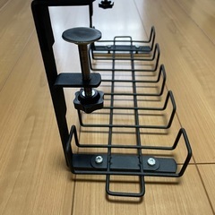 ケーブルトレー デスク下 配線隠し 穴あけ不要 収納の画像
