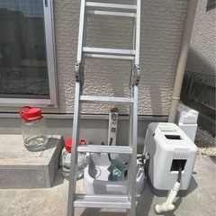 折りたたみ，多機能アルミはしご，脚立，の画像