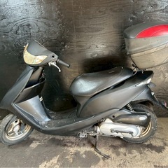 ★支払総額3.8万円★激安車、バイク専門店！！ 野田納車可能です！ ホンダ 62ディオ マッド AF62 人気のディオシリーズ！ リアボックス付き！ 4スト、集中キー！　の画像