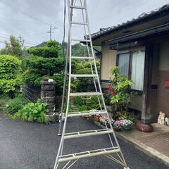 アルミ脚立　約3.4mの画像
