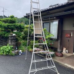アルミ脚立　約3.6mの画像