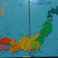 【受渡確定】☆中古美品☆くもんの日本地図パズル