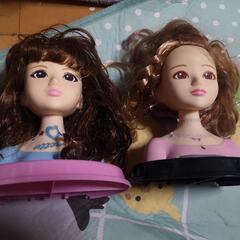 ヘアメイクアーティスト　幼児　女の子　　髪の毛遊び