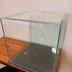 【受渡し調整済み】コトブキ工芸　ガラス水槽　クリスタルキューブ　...