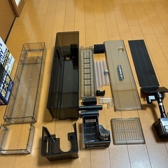 GEX 上部フィルター グランデ600 GR-600&ウェット&ドライろ過槽-N の画像