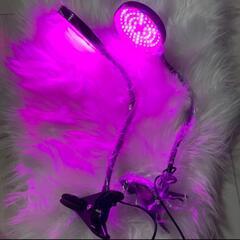 植物育成ライト LED クリップ フルスペクトル USB 15W IP65防水の画像