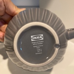 美品❗️IKEAスープ2セットグレーの画像