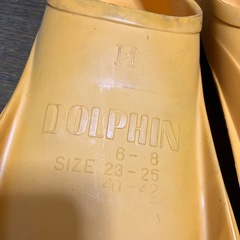 日本製のドルフィン足ひれMサイズ23〜25㎝の画像
