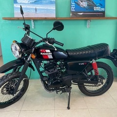 バイクほぼ新車です