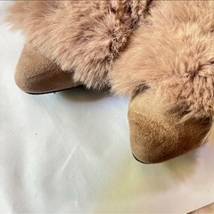 【RODE SKO】ファーパンプス　36の画像