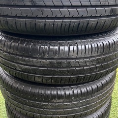 バリ溝】マットブラック 塗装済み 155/65R13 2024