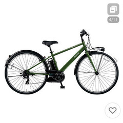 ●パナソニック電動アシスト自転車深緑の画像