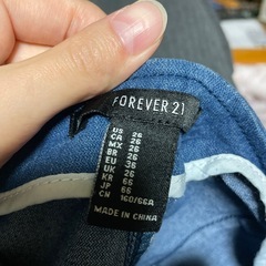 Forever21デニムショーパン③の画像