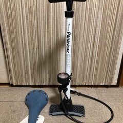 仏式自転車空気入れ&サドル