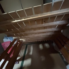 2段ベッドの画像