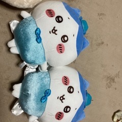 UFOキャッチャー景品（ハチワレ&豆柴）の画像