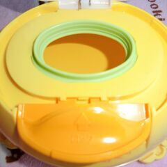 アヒル型　ウェットティッシュケースの画像