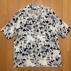 ディズニー　アロハシャツ白　LL しまむら