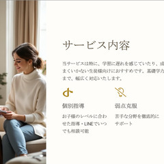 【勉強がニガテ・嫌いなお子様向け】家庭教師としてサポートいたします！の画像