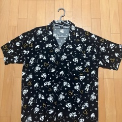 新品　ディズニー　アロハシャツ黒　LL しまむら