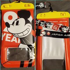JALグッズiPhone防水ケースミッキーディズニー