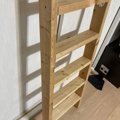 二段ベッド用はしご　梯子　ツーバイフォー材の画像