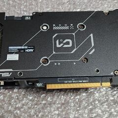【新品同様・領収書付】グラフィックボード AMD RADEON RX7600 8GB ASUS DUALの画像