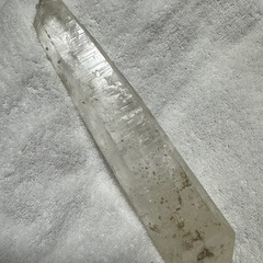 透明水晶 クォーツクリスタル ソード 置物 約22.4cm 刀 ...