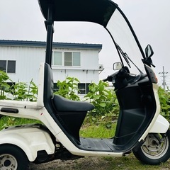 激安ジャイロキャノピー入荷しました！　北海道　ホンダ　ジャイロキャノピー　走行少ない！エンジン良好！バッテリー新品の画像
